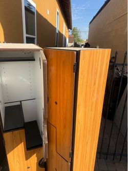 Closet, locker, cabinet