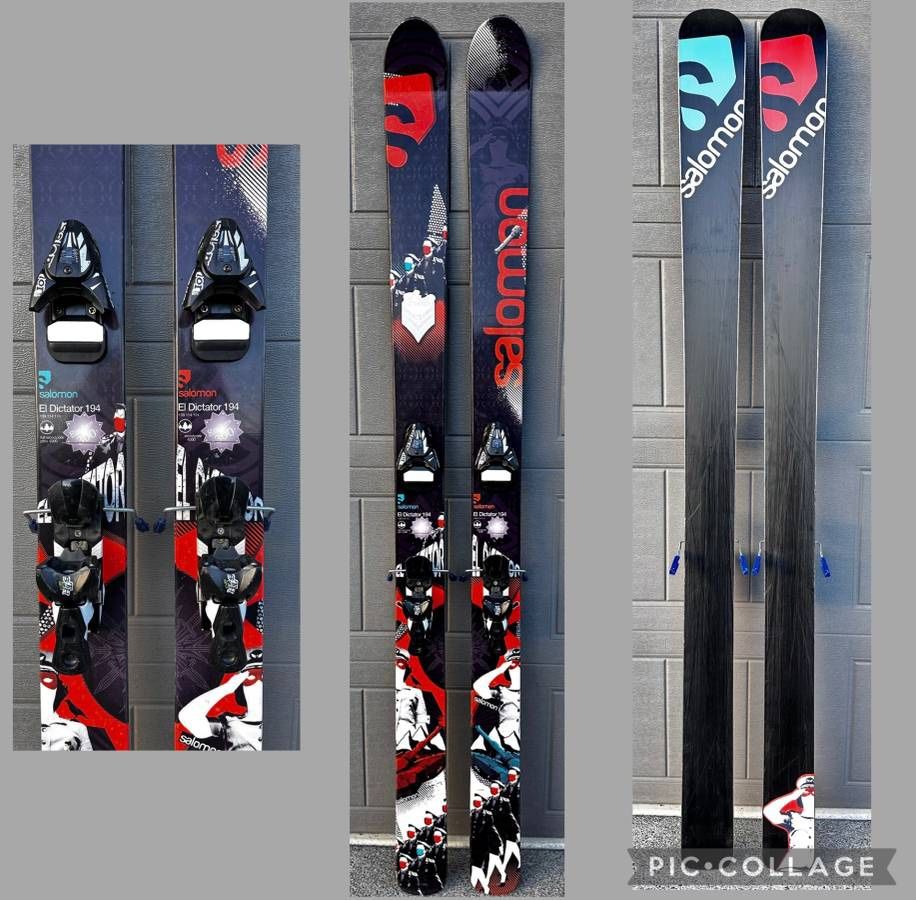 Salomon El Dictator Skis 194 CM