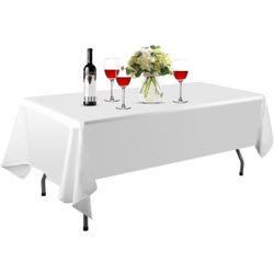60x102 White Table Linens 