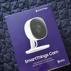 Samsung SmartThings Indoor Security Camera 1080P HD Video W/HDR