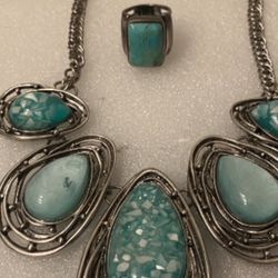 2piece Necklace And Ring