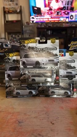 Hot Wheels fast wagon Subaru forester p-3