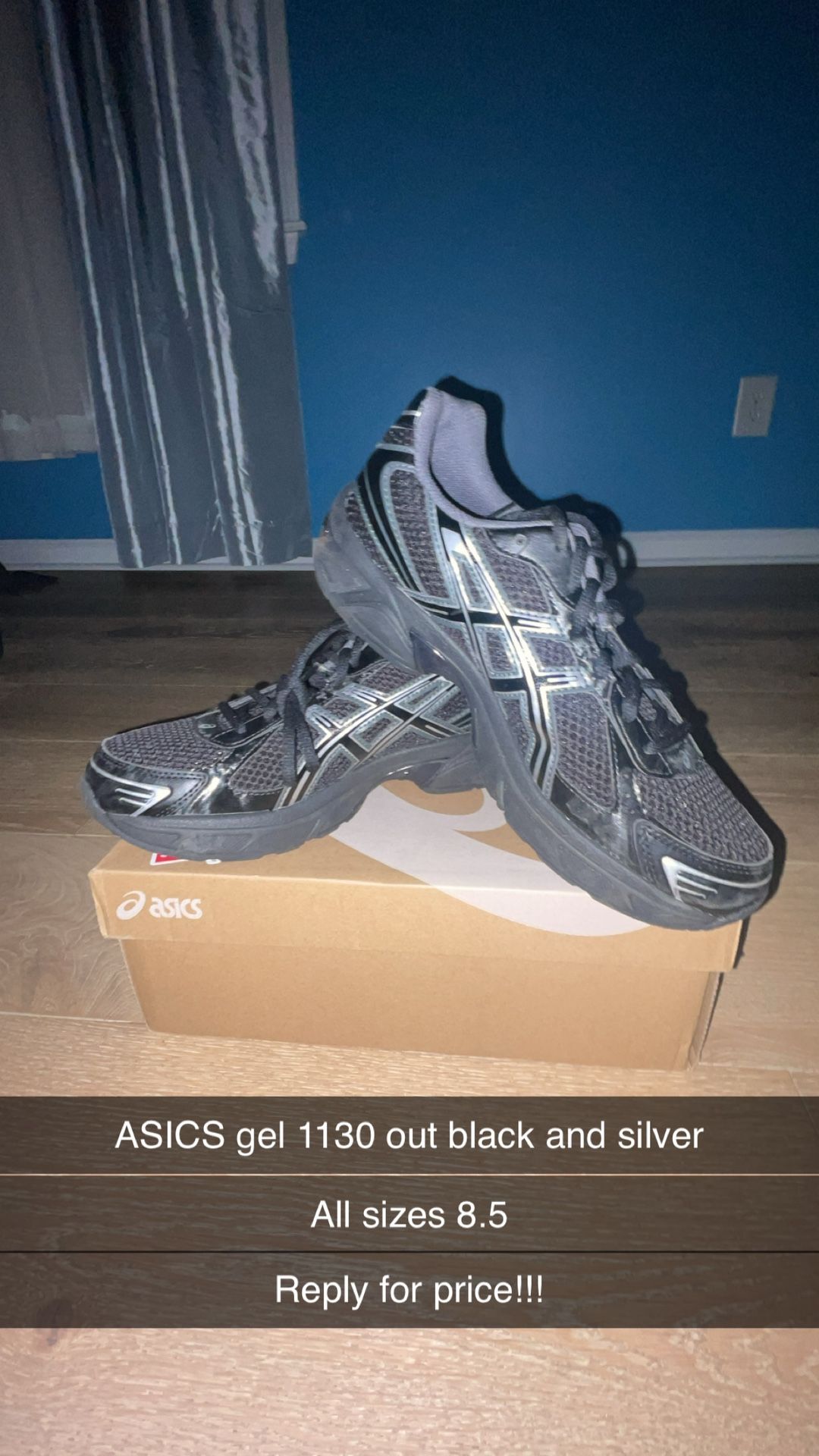 Black ASICS