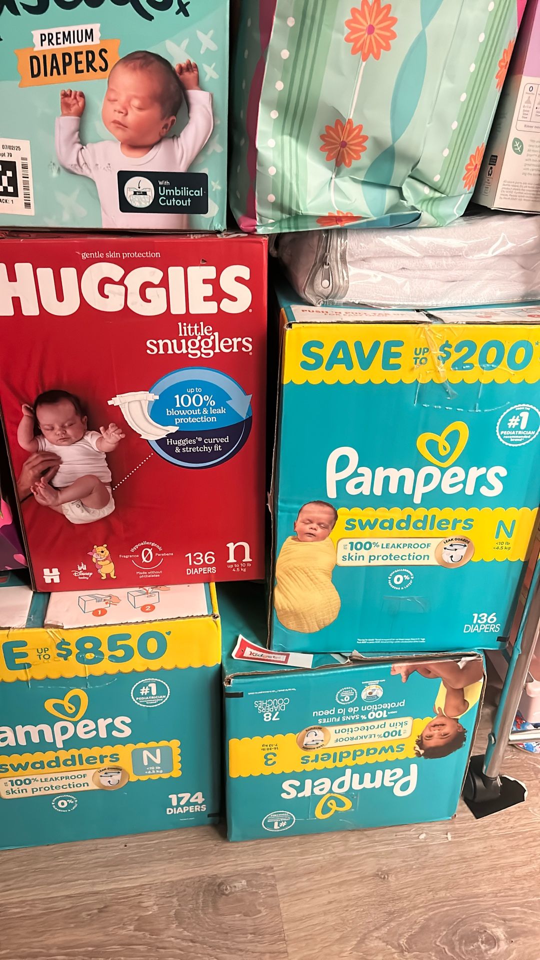 diapers