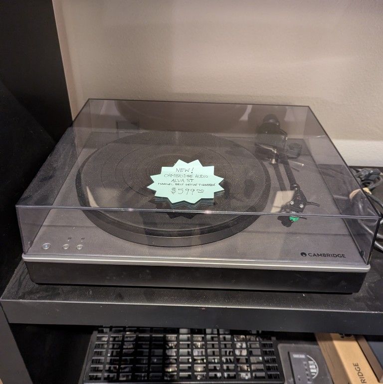 Cambridge Audio Alva ST Manual Belt Drive Turntable