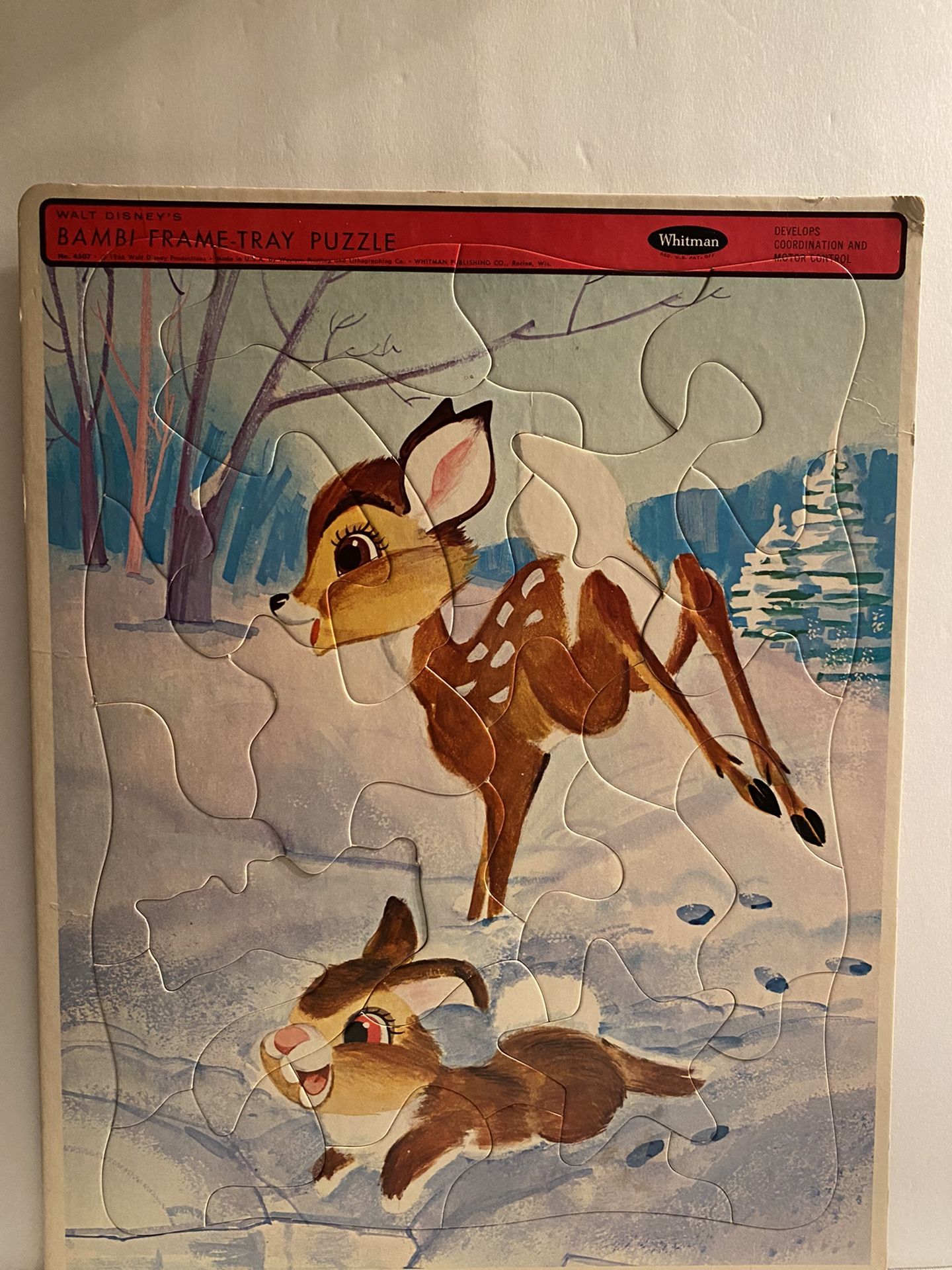 Bambi Frame Tray Puzzle