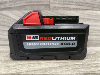 Milwaukee M18 18V High Output XC8.0 (8.0Ah) Battery (48-11-1880) (A1D029405)
