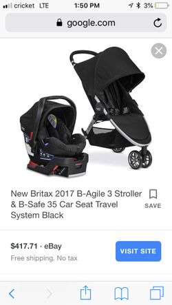 Strollers and car seat