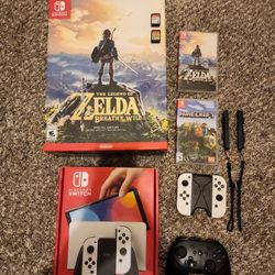 Nintendo Switch OLED | Zelda Breath Of The Wild Special Edition