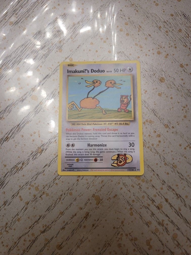 Imakuni?'s Doduo Pokémon Card.