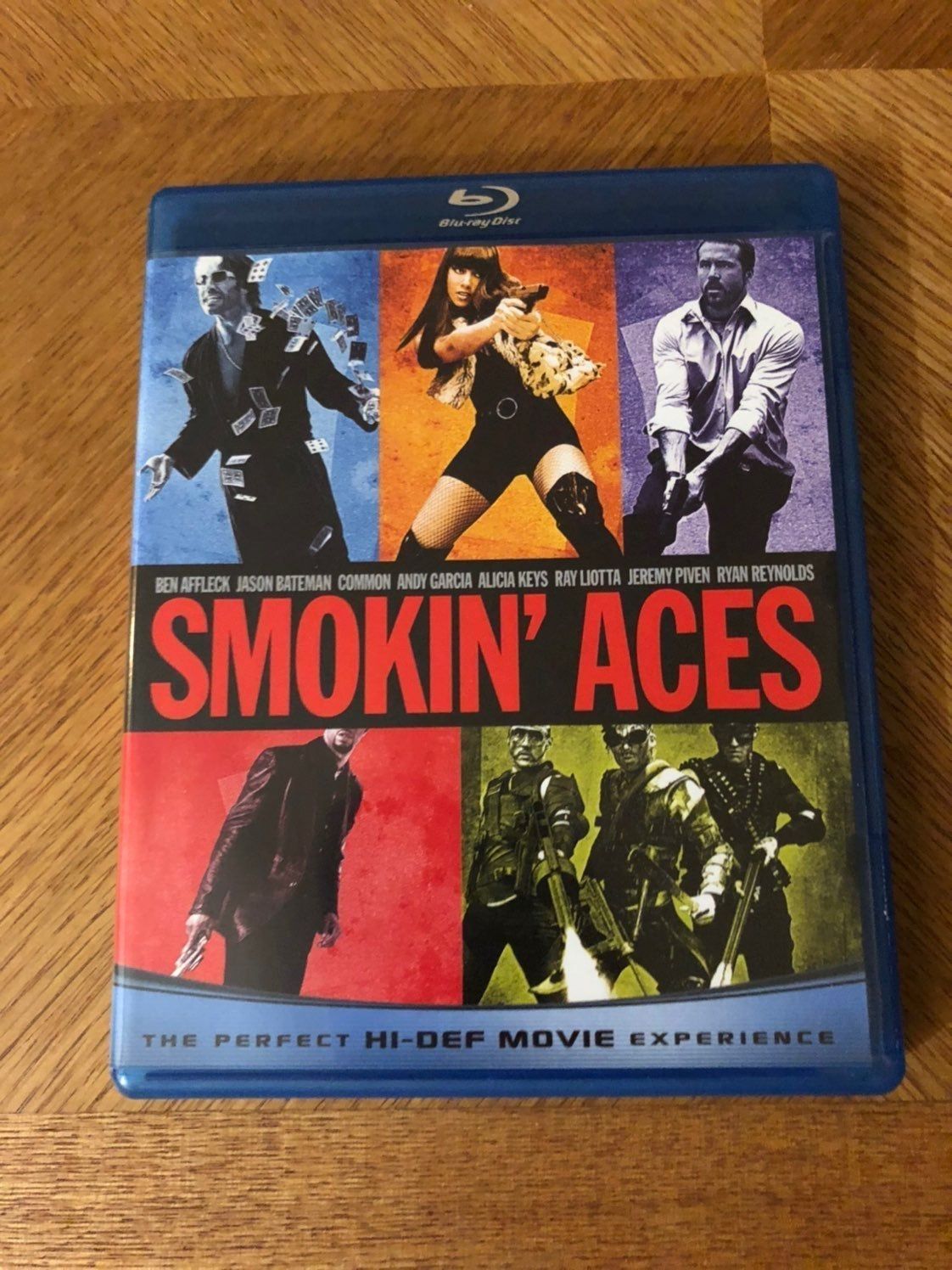 Smokin' Aces Blu ray Ryan Reynolds Ben Affleck Jason Bateman Common Andy Garcia