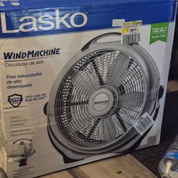 20" Lasko Wind Machine fan, never used