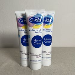 Ca-Rezz Antibacterial Skin Care Norisc Cream 9.7 oz (275 g) Tube — Aloe Vera & Vitamins A D E