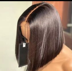 12 inch human wig