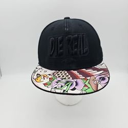 Rare Flat Fitty Die Real Snapback Cap Hat, One Size