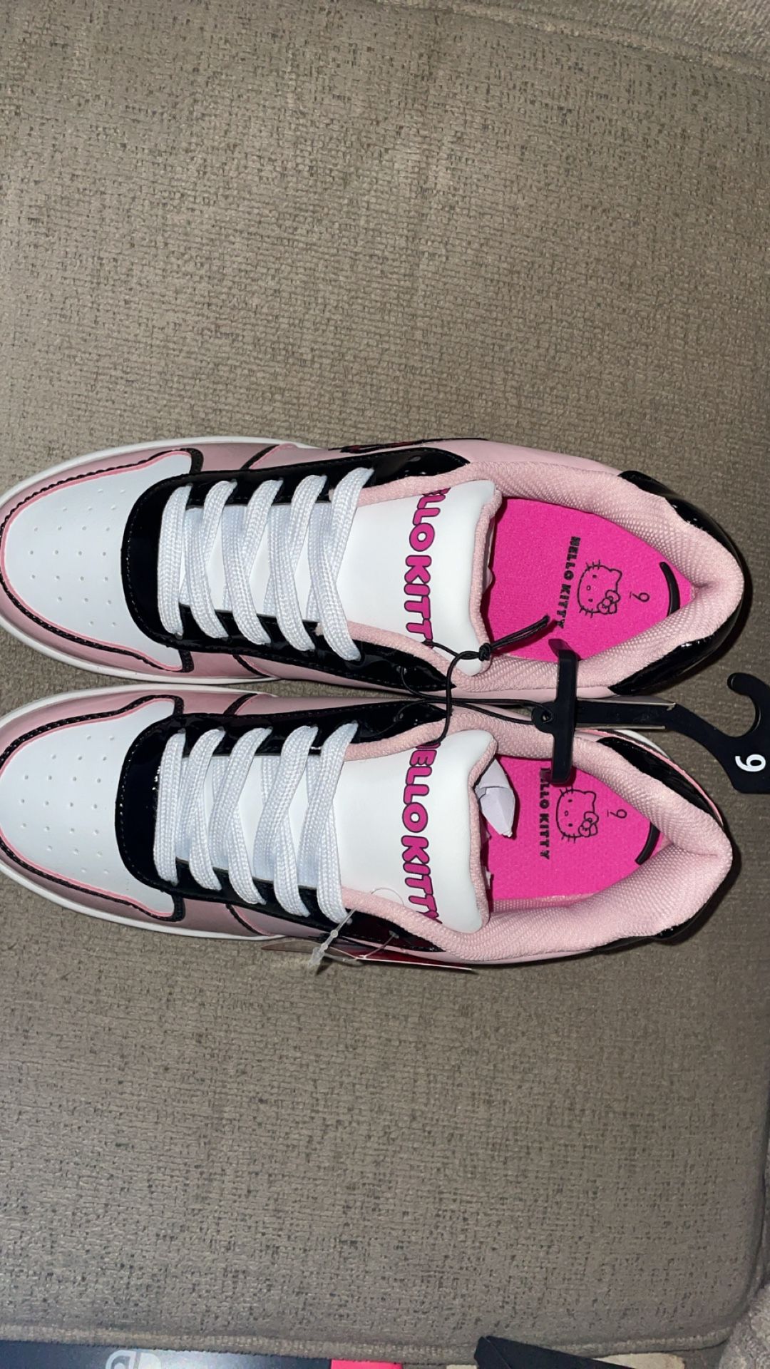 Hello Kitty Sneakers Size 9 Ladies