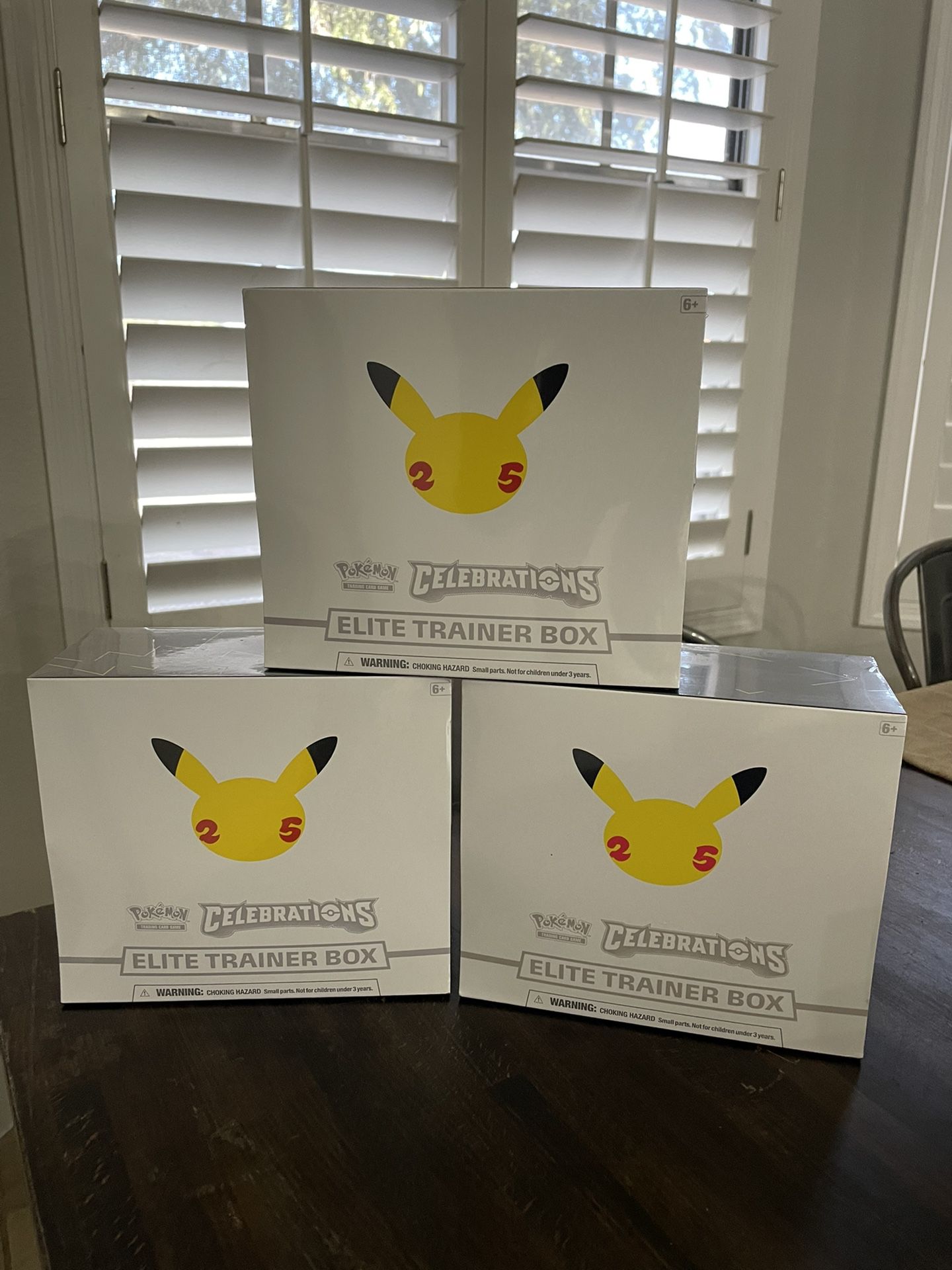 Celebrations Are Pokemon Elite Trainer Box ETB $85