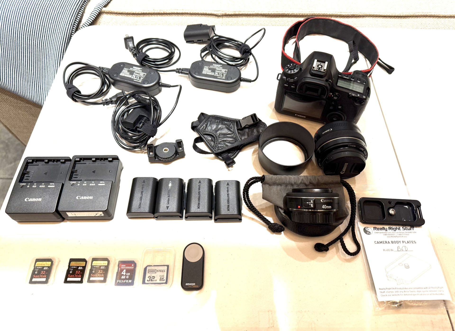 Canon EOS 6D Full Camera Kit – Lenses, Accessories, & More