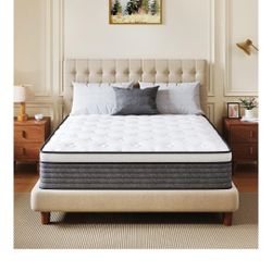 Full Size Mattress, 10 Inch Full Hybrid Mattress in a Box
