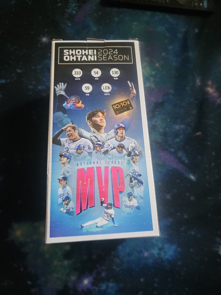 Rare Silver Bat Shohei Ohtani Bobblehead