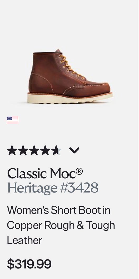 Red Wing Heritage Boot 