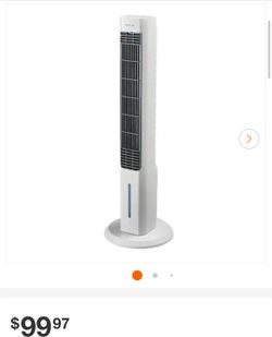 ARCTIC AIR Oscillating 303 CFM 3-Speed Tower Portable Evaporative Cooler for 100 sq. ft.