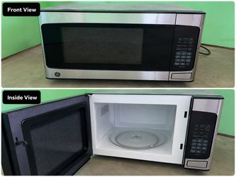 GE 950-Watt Countertop Microwave – Stainless Steel