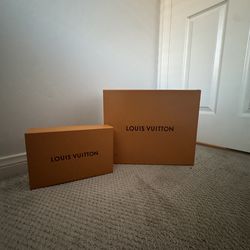 Lousie vuitton BOXES ONLY