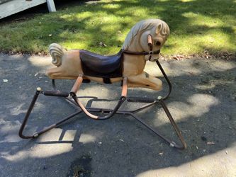 Vintage Wonder Horse Spring Rocking Horse