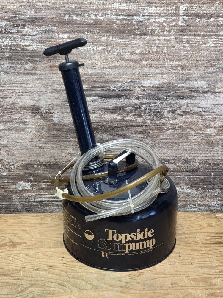 Big Boy Topside Manual Pump Oil Extractor