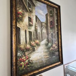 5x3 Italian Oil Painting Gorgeous 