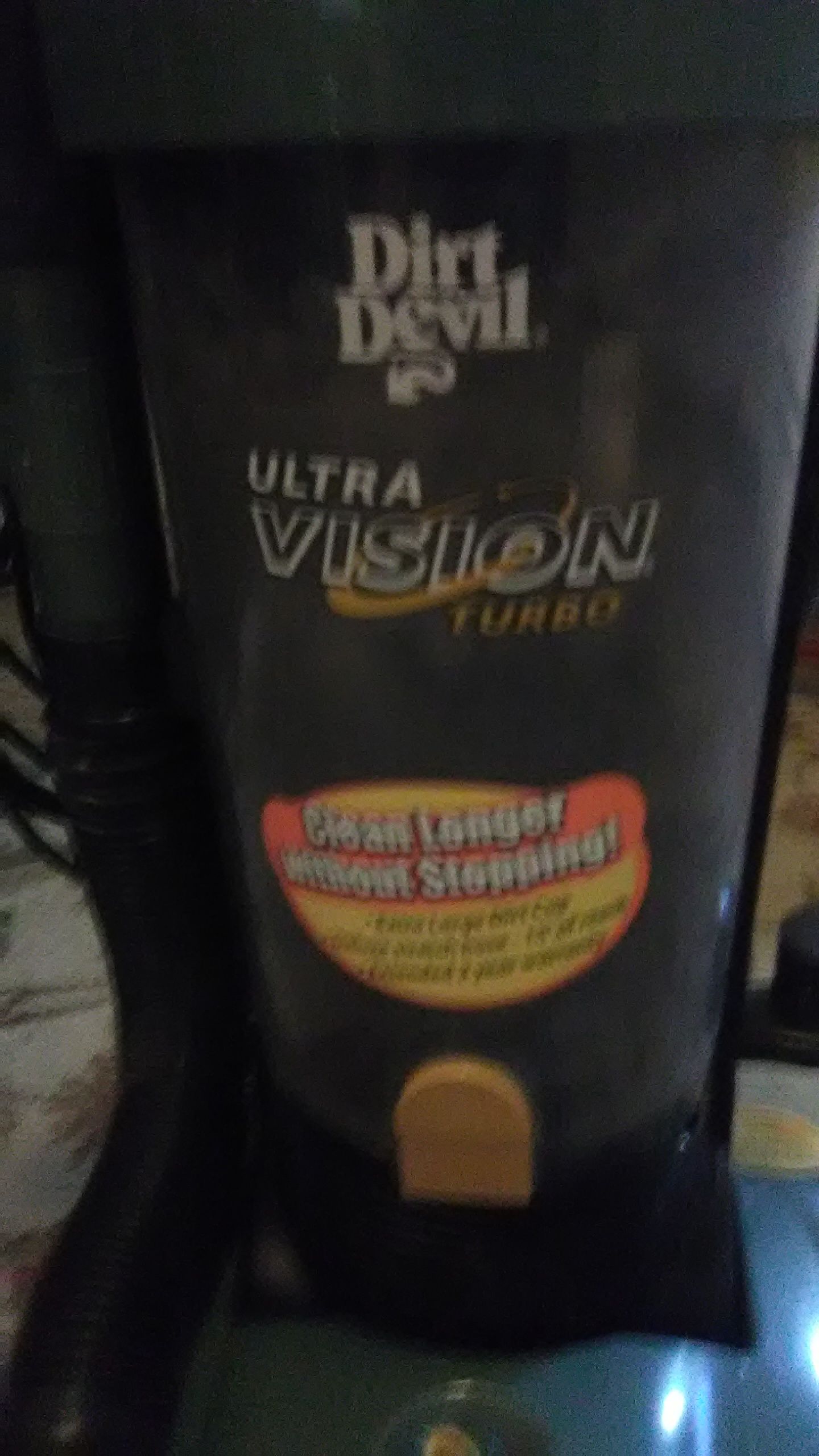 Dirt Devil Ultra Vision turbo vacuum cleaner