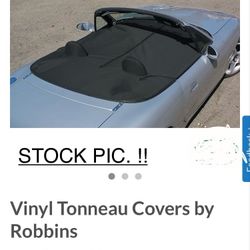 Mazda Mx-5 / Miata OEM Southern California Dealership Option Vinyl FULL Cabin Tonneau.  (These Are Stock Pics Pls See Below.)