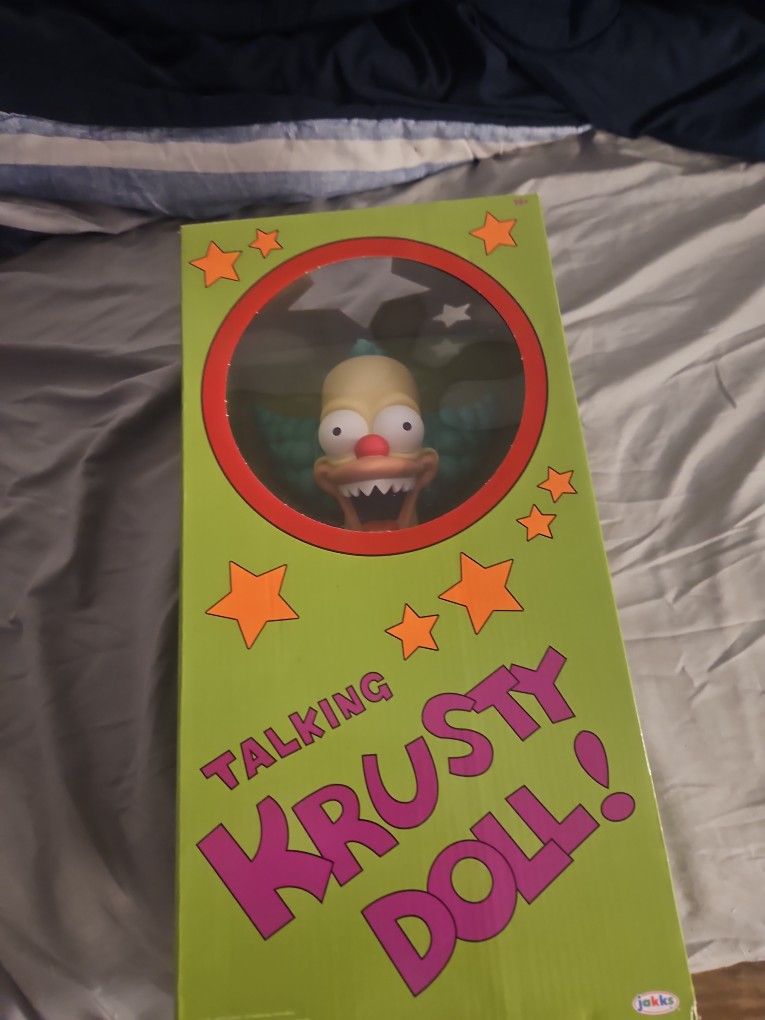 Crusty The Clown Collectable Pull String