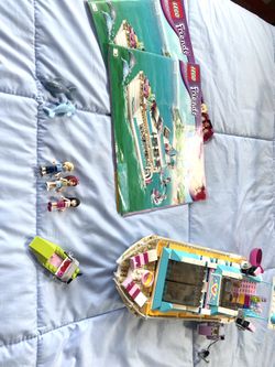 Lego Friends Cruise Ship Set Assembled