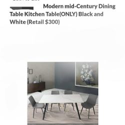 Kitchen/Dining Tabel(Table ONLY)