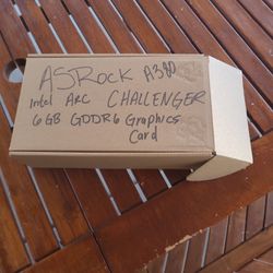 Graphic Card A S Rock A380 Challenger 