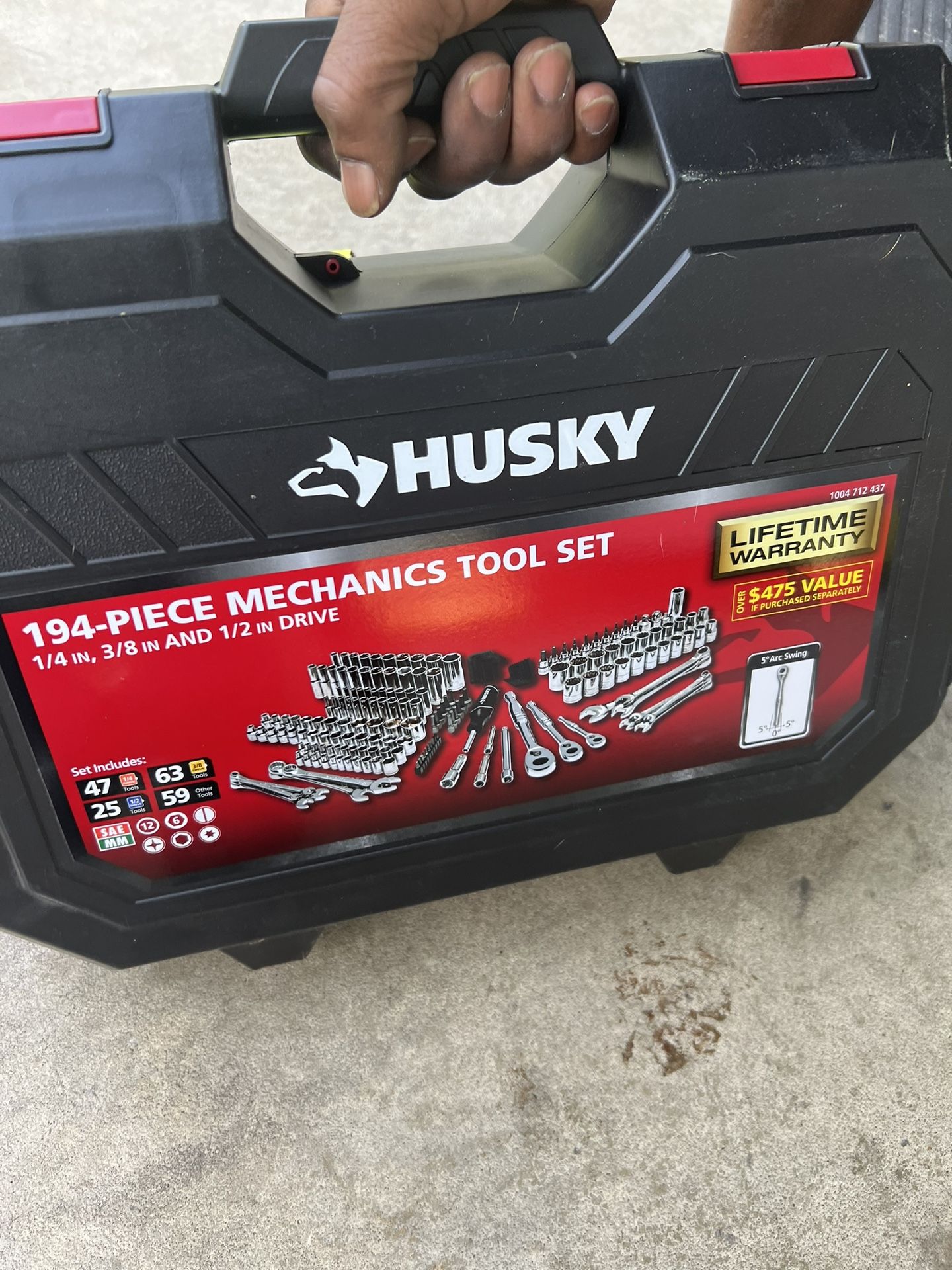 Husky 194 Piece Hand Tool Kit