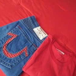 Men's True Religion Short Outfit