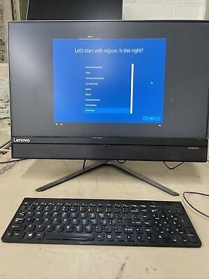 like new Lenovo all in one pc with keyboard and mouse