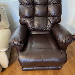 Perfect Sleep Chair Power Recliner-Duralux-Chestnut 