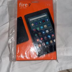 Fire 7 tablet, 7" display, 16 GB, (2019 release), Black