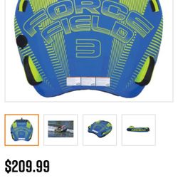 Airhead Towable Raft - Floating Pad - Tow Rope