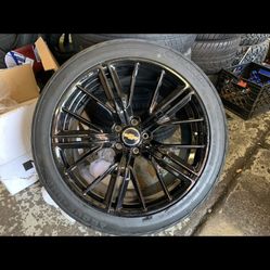 Chevy Camaro 20” New Zl1 Style New Setbof Rims New Tires Set