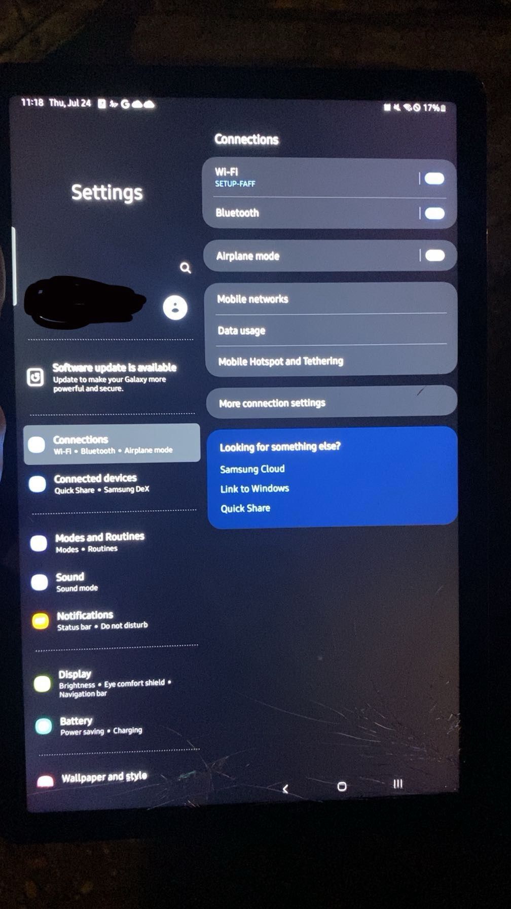 Samsung Tablet 