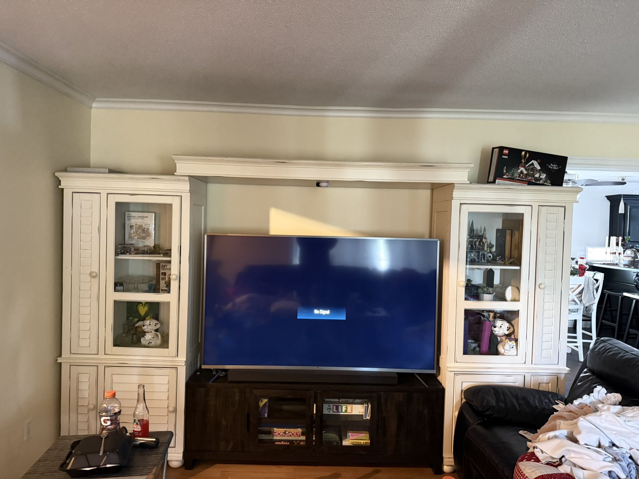 Two Matching White Bookcases