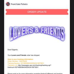 Lovers & Friends GA Pass