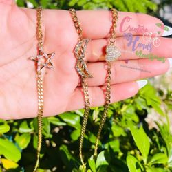 stainless steel anklet