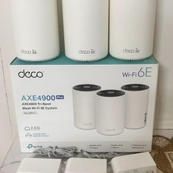 Router Mesh TP-Link Deco XE70 Pro AXE4900 3 Pack