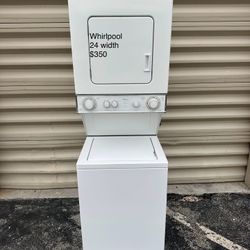 Whirlpool Stackable Washer Dryer 